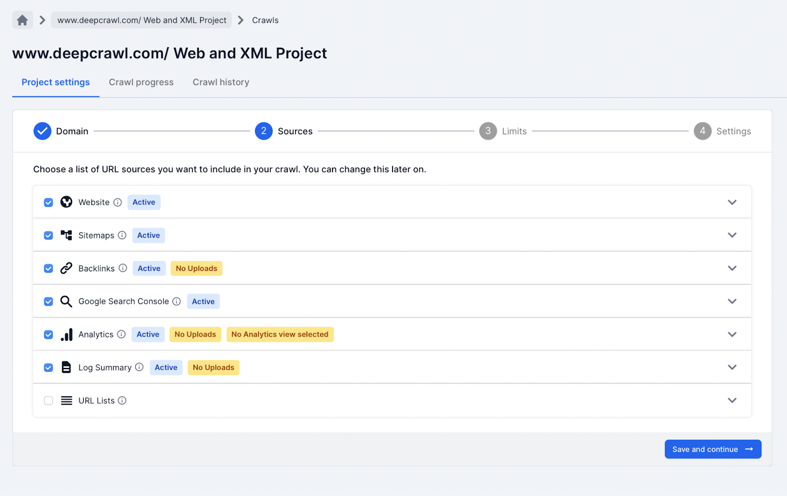 How to Setup Sitemap Audits in Lumar2.png