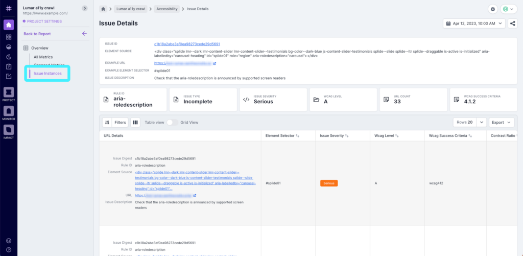 Accessibility Metrics - Issue Details Page4.png